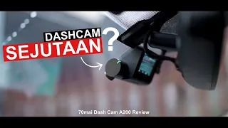 Sebagus Apa Dash Cam Mobil Harga Sejutaan? - 70mai Dash Cam A200