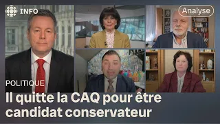 Le whip de la CAQ quitte le parti et sera candidat du PCC | Mordus de politique