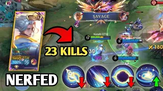 BIG NERFED FOR NATAN BUT THEY CANNOT STOP ME! SAVAGE! 23 KILLS!