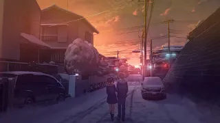 makoto shinkai movies ~ anime lofi hip hop chill mix (1 hour)