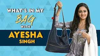 What's In My Bag With Ayesha Singh | Sai of Ghum Hai Kisikey Pyaar Meiin | Telly Face | Exclusive