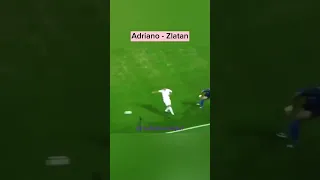 Zlatan & Adriano ( Zlatan's goal vs bologna assist by Adriano) #intermilan #adriano #ibrahimovic