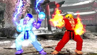 ICE RYU VS FIRE KEN THE GREATEST FIGHT EVER REMAKE!