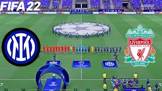 FIFA 22 | Inter Milan vs Liverpool - UCL UEFA Champions League - Full Match & Gameplay