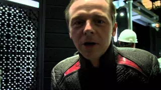 Simon Pegg's "Neutron Cream" prank on Star Trek Into Darkness