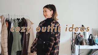 COZY FALL TO WINTER OUTFIT IDEAS 🤎 (casual everyday looks)