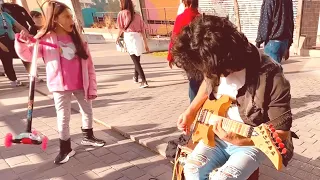 Damian Salazar - Guns N' Roses - Sweet Child O' Mine - Amazing street version - Cover