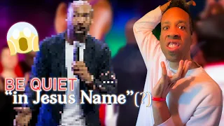 Pastor silences VERY STRANGE sounds during worship and gets FRIED, but was he wrong?