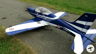 HUGE 1:4 RC PILATUS PC-21 TURBINE POWERED SCALE FLIGHT