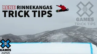 RENE RINNEKANGAS: Frontside 360 Indy Trick Tip | X Games Aspen 2021