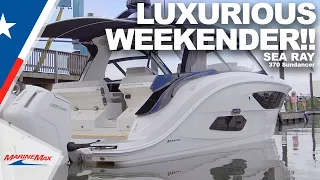 Luxurious Weekender | 2023 Sea Ray 370 Sundancer | MarineMax Houston