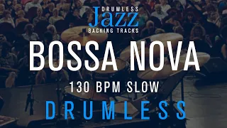 Bossa Nova Drumless backing track Slow
