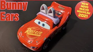 Mattel Disney Pixar Cars Diecast Lightning McQueen As The Easter Buggy New 2021 Review