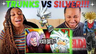 Death Battle! "Trunks VS Silver (Dragon Ball Heroes VS Archie Sonic)" REACTION!!