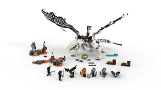 LEGO ЛЕГО Ninjago Дракон чародея-скелета 71721