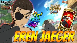 EREN JAEGER NEVER GIVES UP [戦え] GLOBAL PVP WITH THE HUMAN TEAM! | 7DS: Grand Cross