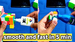 How to make your Rubik's cube smooth and fast | Easy tutorial in hindi