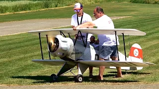 50% Bücker Jungmeister Flight Demonstration by Robin Trumpp