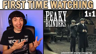 First Time Watching PEAKY BLINDERS 1X1 REACTION | THIS MIGHT BE MY NEW FAVORITE SHOW!!