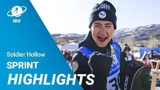 World Cup 23/24 Soldier Hollow: Men Sprint Highlights