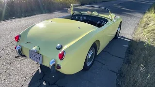 Gorgeous early-production 1958 Bugeye with a suprise lurking under the bonnet!