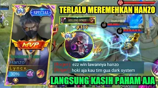 ONE HIT DALATE MUSUH SAMPE BINGUNG‼️BUILD TERSAKIT HANZO 2024‼️TOP 1 GLOBAL HANZO - MOBILE LEGENDS