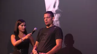 Nate Diaz explains why he walked out of UFC 202 press conference