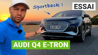 Essai Audi Q4 e-tron Sportback : l'habit ne fait pas le moine