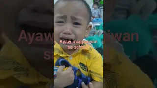 Yung Hindi pasukan gusto pumasok sa school na ayaw paiwan