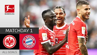 Bayern Start Season with Goals Galore | Eintracht Frankfurt - FC Bayern München 1-6 | All Goals