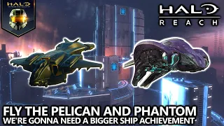 Halo Reach - Pelican and Phantom Easter Egg - We're Gonna Need a Bigger Ship Achievement Guide