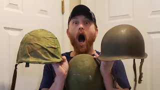 Awesome Facebook Marketplace Military Helmets Score!!!