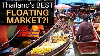 Thailand's Best FLOATING MARKET with Mark Wiens!