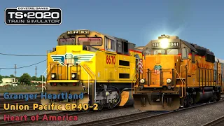 Train Simulator 2020 - Granger Heartland - Union Pacific GP40-2 - Heart of America