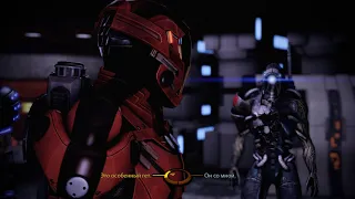 Mass Effect 2 LE. Легион встречает Тали на Хестроме