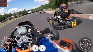 KZ2 Karting @ Erftlandring Kerpen (12-07-2023) | Onboard with The KZ2 Racer Compilation Video