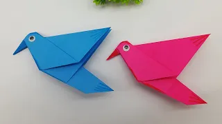 Easy Origami Bird | DIY Paper Bird Tutorial | Paper Moving Toys