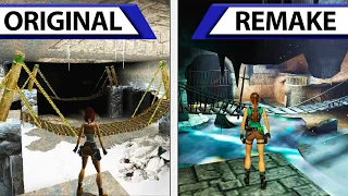 Cancelled Tomb Raider's Remake Comparison | PSX - PSP | 2006 Ver.