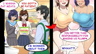 When I Started Cooking Delicious Meals for the Skinny, Poor Sisters Next Door Every Day【RomCom】Manga