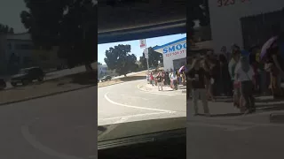 Line For Szechuan Sauce at S La Brea, Los Angeles California  ((Part 4))