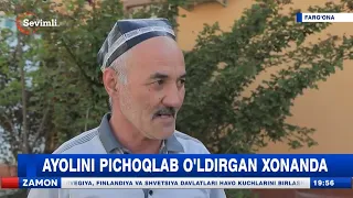 Ayolini pichoqlab oʻldirgan xonanda