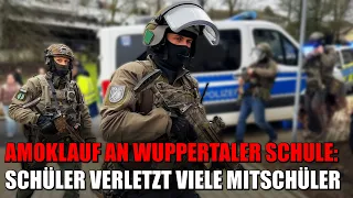 Amoklauf an Wuppertaler Gymnasium - Spezialkräfte der Polizei im Großeinsatz | 22.02.2024