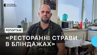 «Ресторанні страви в бліндажах»: історія військового шеф-кухаря, який готує для військових