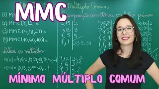MMC - MÍNIMO MÚLTIPLO COMUM - Professora Angela Matemática