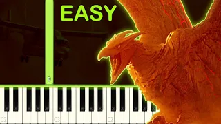 RODAN´S THEME - EASY Piano Tutorial