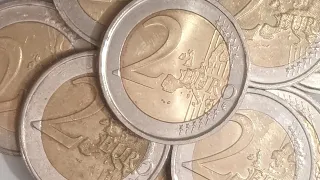 12 Ultra Rare 2€ Mix Coins Hunt From Luxembourg🇱🇺,Portugal🇵🇹 #youtube #coins
