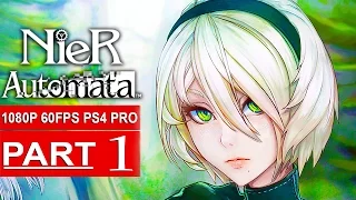 NIER AUTOMATA Gameplay Walkthrough Part 1 [1080p HD 60FPS PS4 PRO] - DEMO - No Commentary