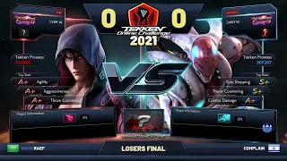 Raef (Jin) vs. Complain (Yoshimitsu/Feng) - TOC 2021 Middle East Masters: Losers Finals