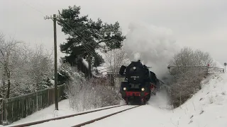 Noise guaranteed! - Steam locomotive 41 1144 with the Toboggan Blitz 2006