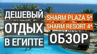 Sharm Plaza 5*, Sharm Resort 4* обзор отелей. Отдых в Египте. Шарм эль шейх